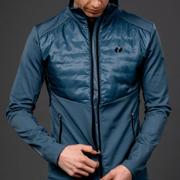 Studio photo of Trimtex Ace Primaloft skiing Jacket for men.