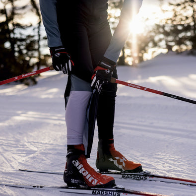 Man adjusting Trimtex Pulse pants zipper, revealing Core Underwear underneath.