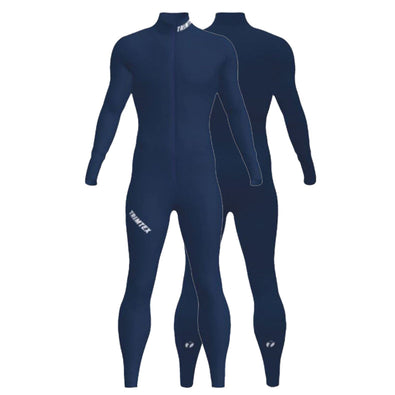 productphoto showing the front and back of the Ambition racesuit from Trimtex